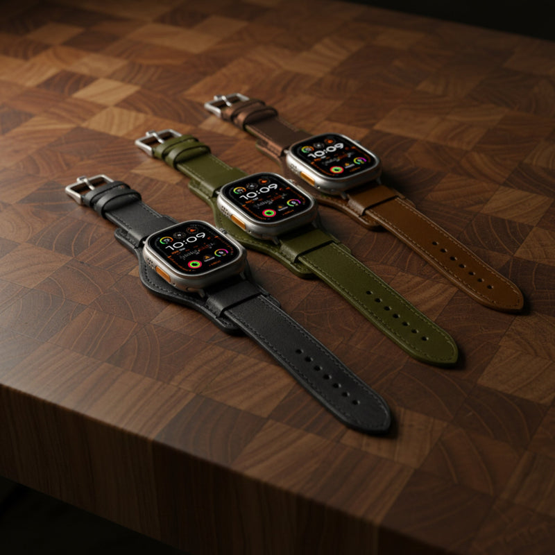 Apple Watch Ultra 2 Leather Straps
