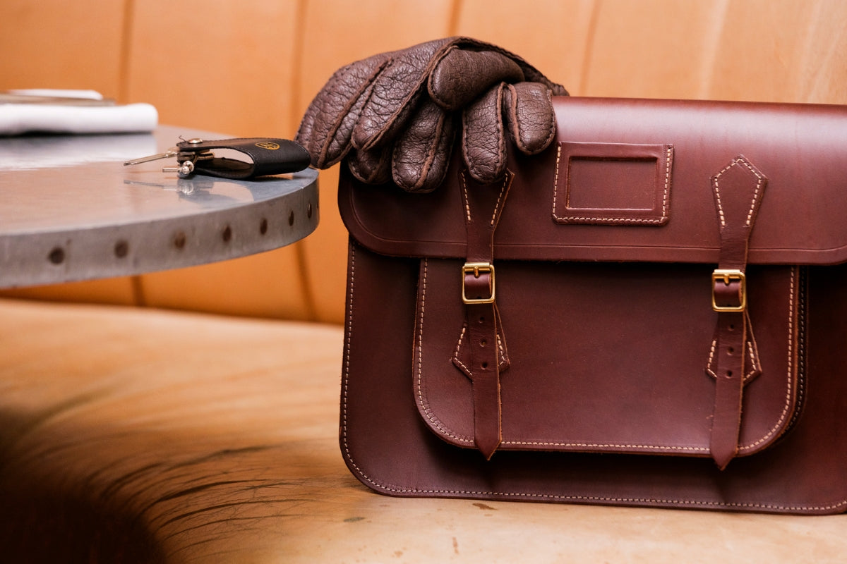 British Made Leather Satchels