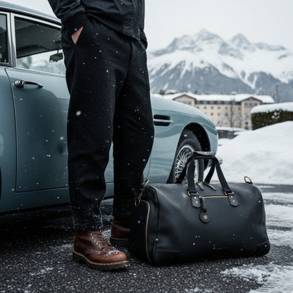 Ultimate Apple Tech Leather Weekender Bag