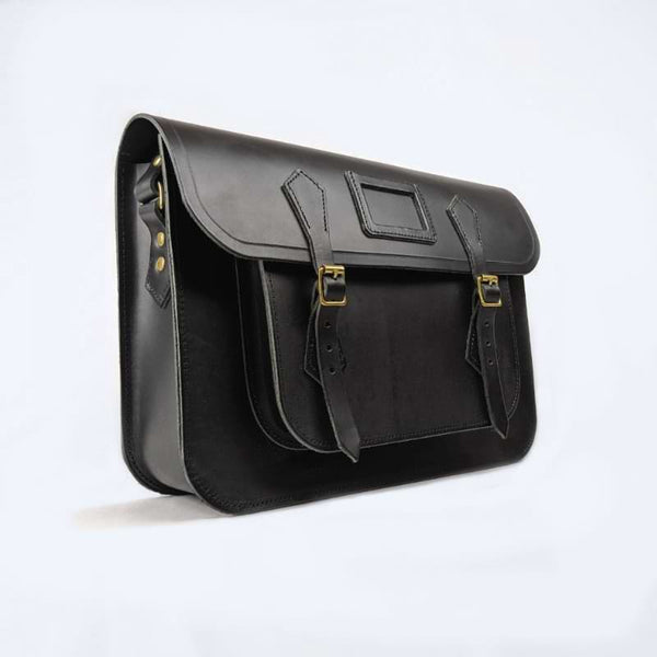 Ebony Black Satchel