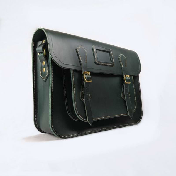 Racing Green Satchel