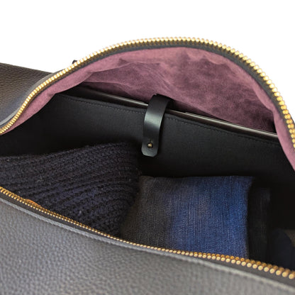 Ultimate Apple Tech Leather Weekender Bag